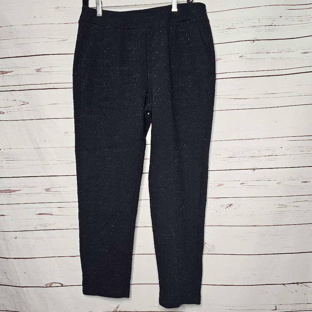 Habitat Cotton Lux Speckled Pull On Knit Pants